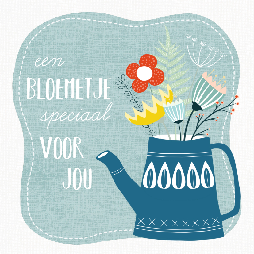 Beterschapskaarten - Beterschapskaart - Een bloemetje speciaal voor jou