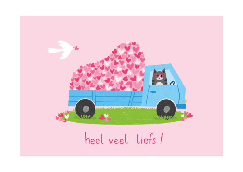 Beterschapskaarten - Beterschapskaart lovetruck