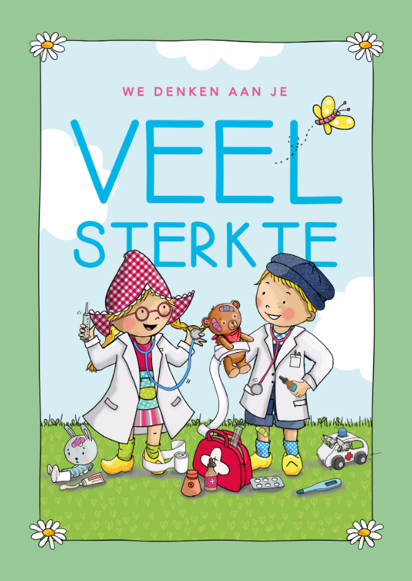 Beterschapskaarten - Fien & Teun we denken aan je