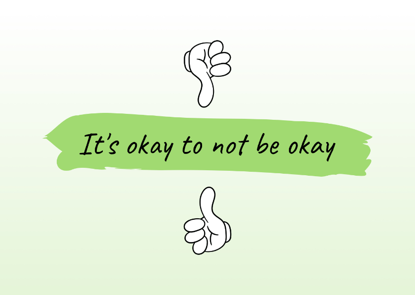 Beterschapskaarten - It's okay to not be okay