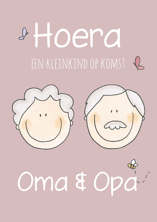 Felicitatiekaarten - Felicitatiekaart Opa en Oma LFZ