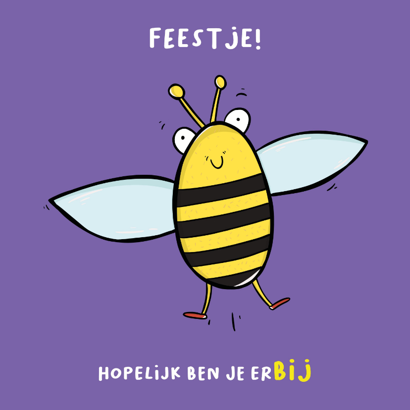 Kinderfeestjes - Kinderfeestje hopelijk ben je erBIJ!