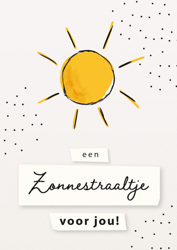 Sterkte kaarten - Sterktekaart - Een zonnestraaltje