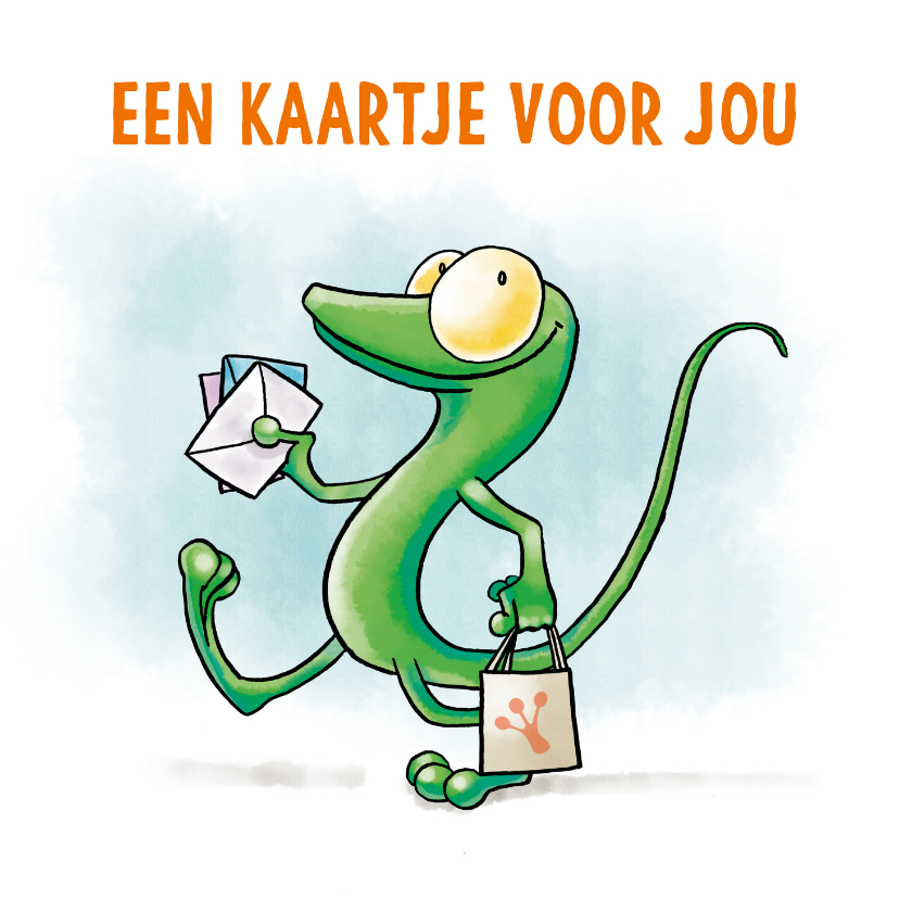 Wenskaarten - Een kaartje voor jou - Omdat ik je mis