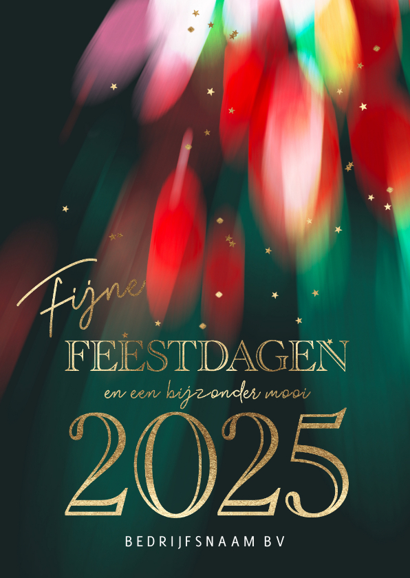 Zakelijke kerstkaarten - Stijlvolle zakelijke kerstkaarten 2025